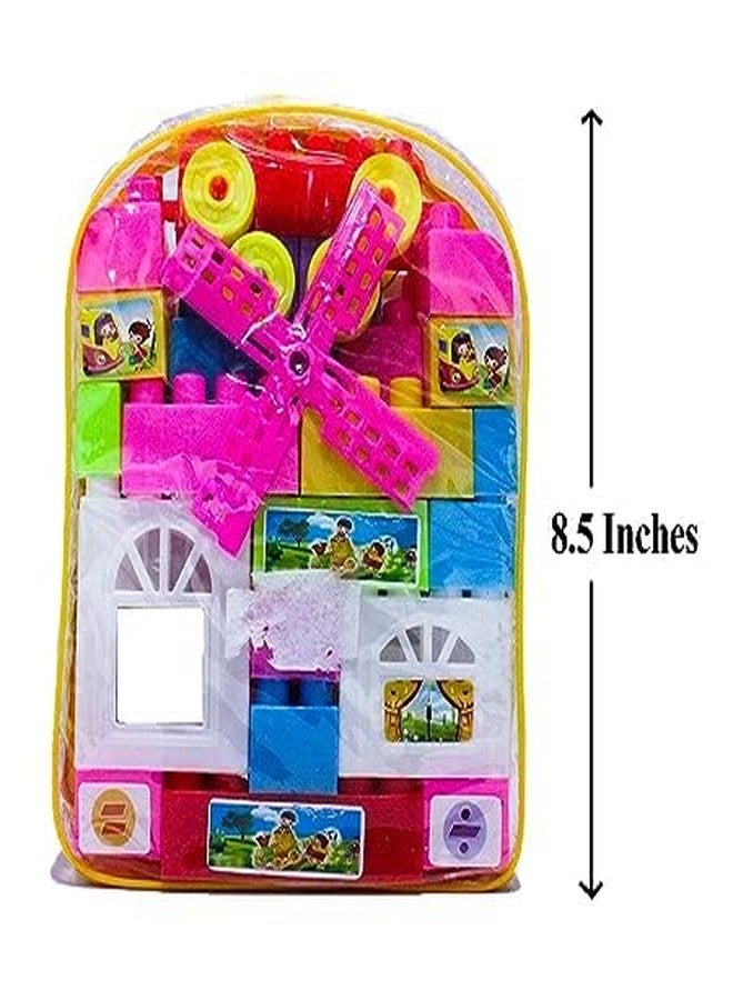 Fully Multicolor Building Blocks Set with LED Rakhi for Kids Brother Rakshabandhan Gift - Image 2